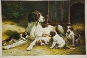 unknow artist Dogs 035 Spain oil painting artist